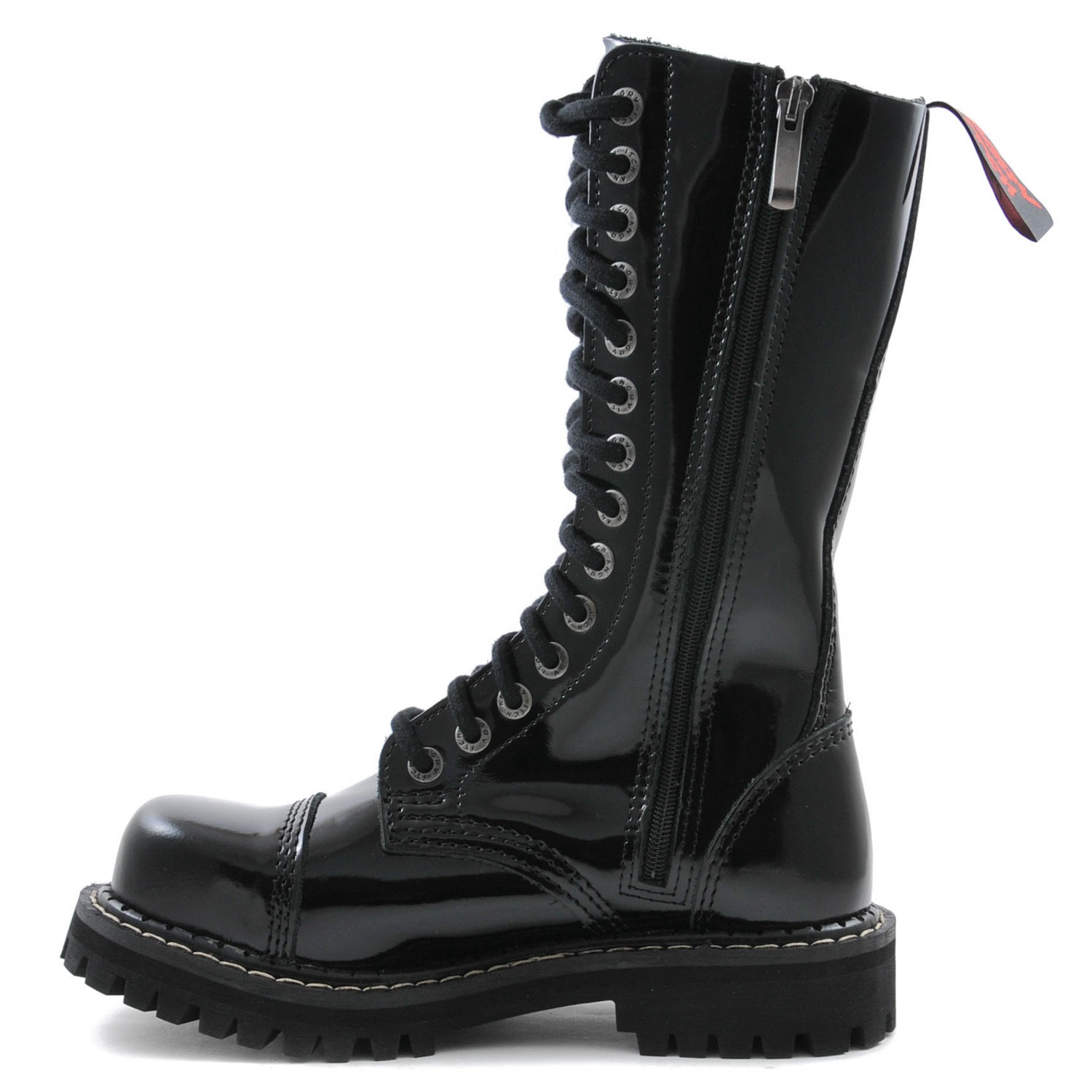 14-Loch Lackleder-Boot von Angry Itch – Bild 3