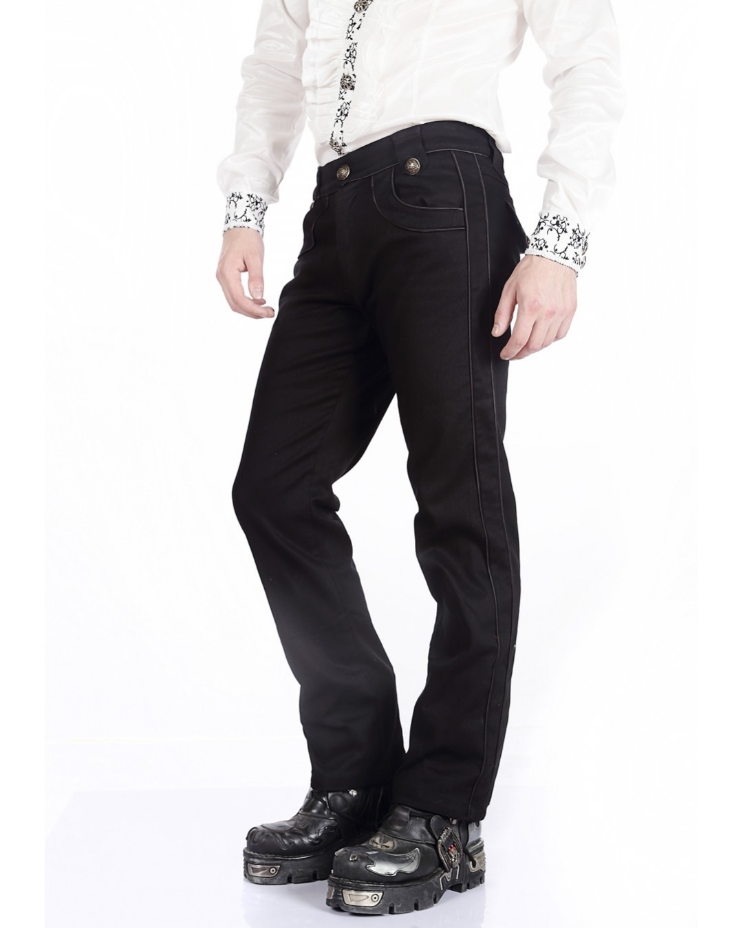 Offiziershose, schwarz – Bild 2
