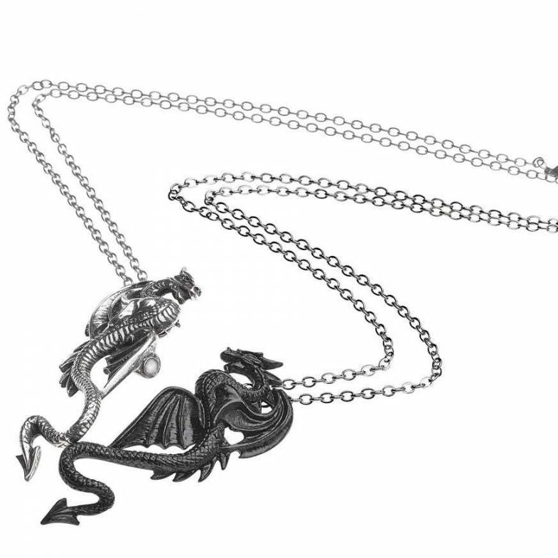 Partner-Kette „Dragon Love“ von Alchemy Gothic – Bild 3