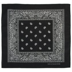 Bandana, schwarz/weiß