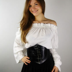 Mittelalter-Bluse "Emma", natur
