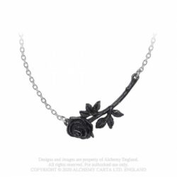 Halskette "Black Rose Enigma" von Alchemy