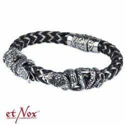 Armband Cobra & Leder