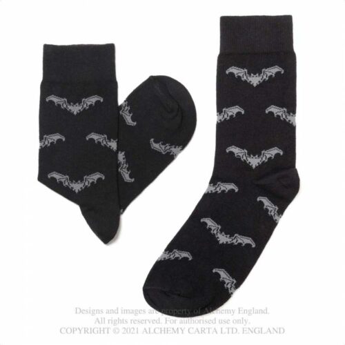 gothic-bat-socks