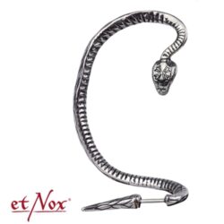 etNox Designer-Ohrring "Schlange 2", links