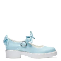 Fairy Lace Mary Janes - Baby Blue