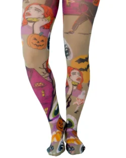Strumpfhose "Cartoon Chaos"