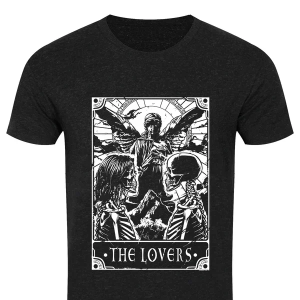 Unisex T-Shirt Tarot "The Lovers"