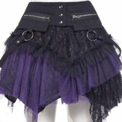 Amelia Tüll-Minirock, purple