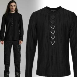 Nihilist Gothic Top Men's