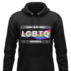 Kapuzen-Pulli "LGBTQ"