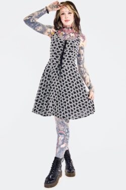 Lace Up Heart Dress