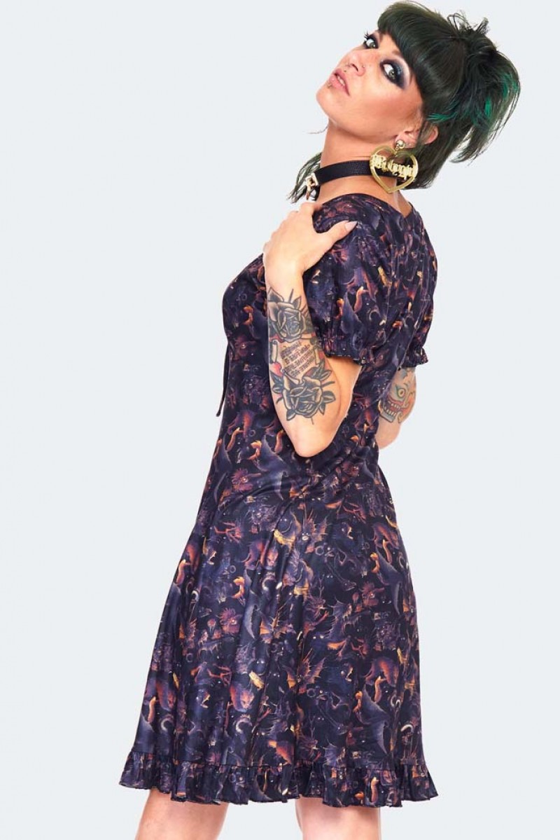 paradise-lost-print-babydoll-dress-dra-9768-2
