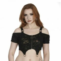 Black Ashe Croptop