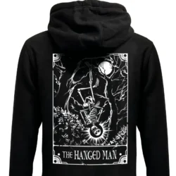 Kapuzen-Jacke Tarot Hanged Man