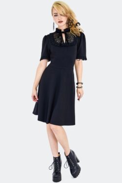 Lace Panel Minidress