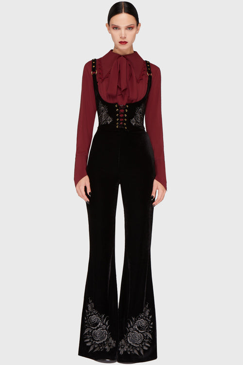 A Devil's Rose Flares