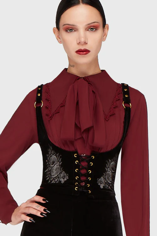 A Devil's Rose Underbust Corset