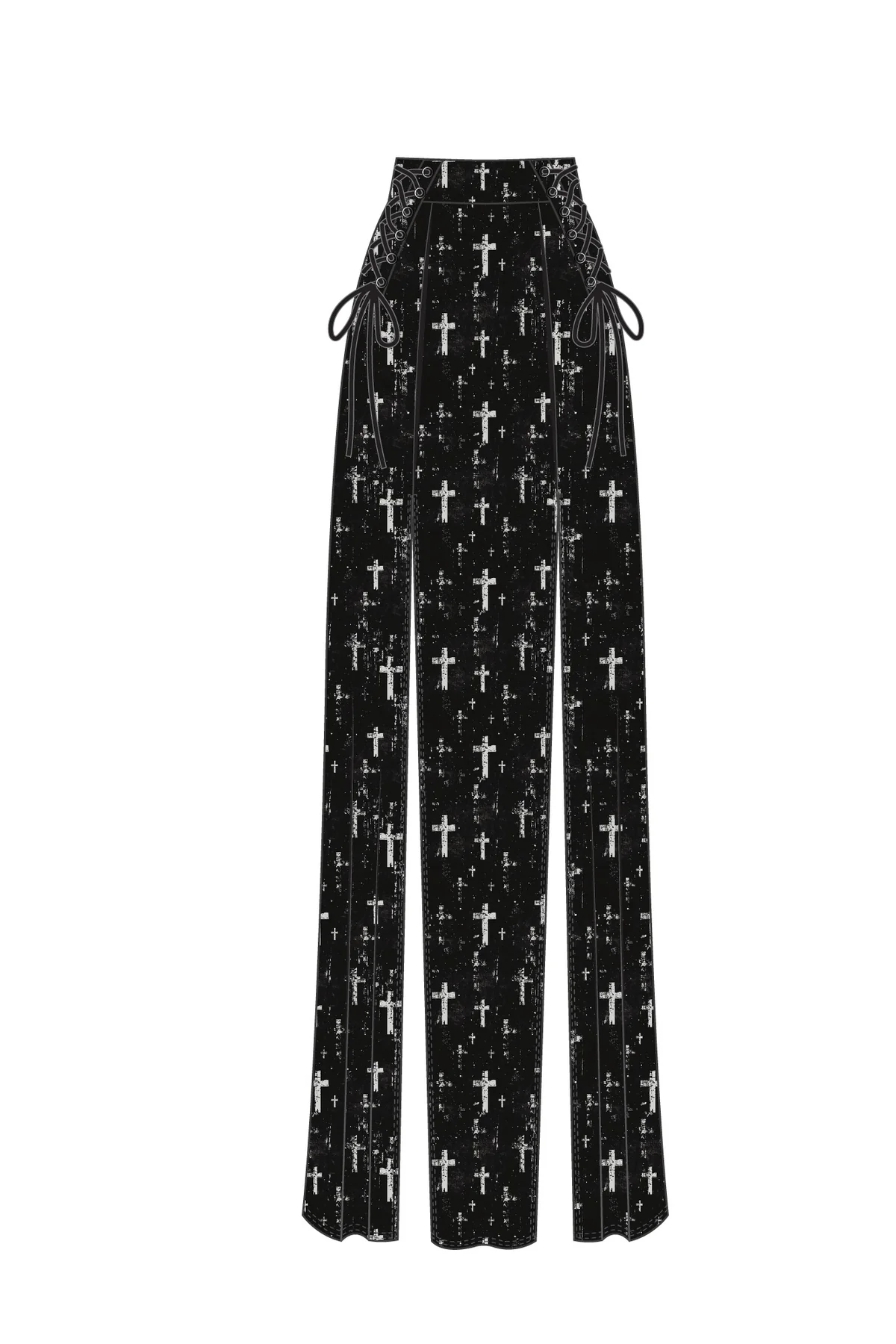 Tenebris Chapel Maxi Skirt