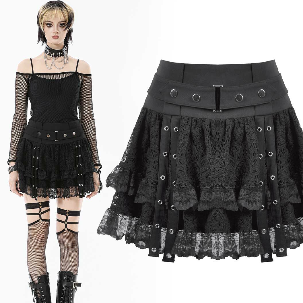 Noctem Lace Minirock