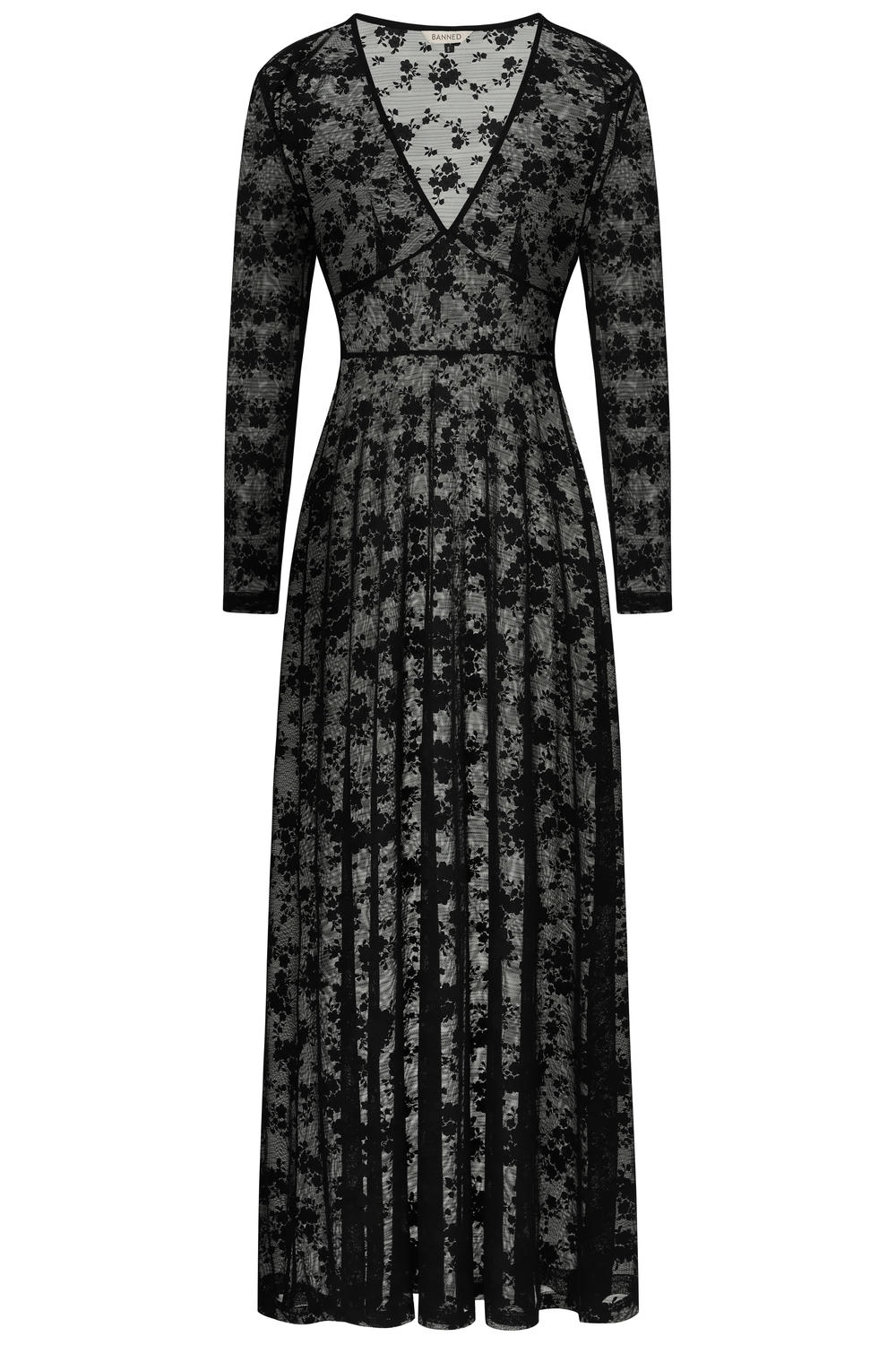 Florence Lace Maxi Dress