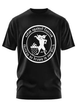 T-Shirt "Satan Against Fascism"