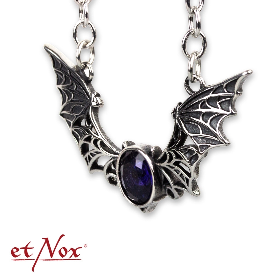 SK5122.4-etNox-Kette-Bat-Edelstahl-mit-lila-Stein-3