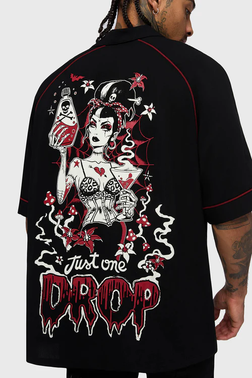 One Drop Bowling Shirt von Killstar