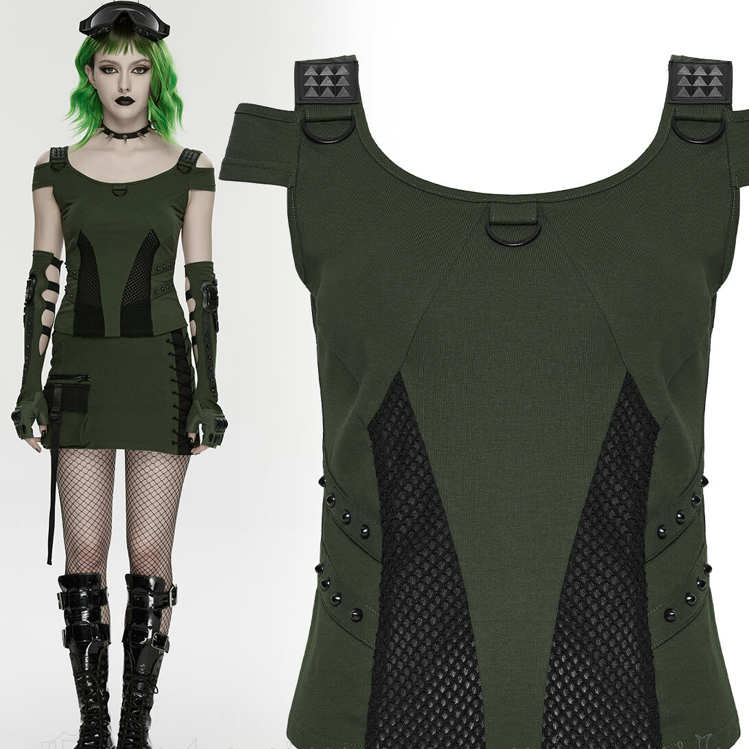 Tank Girl Green Top