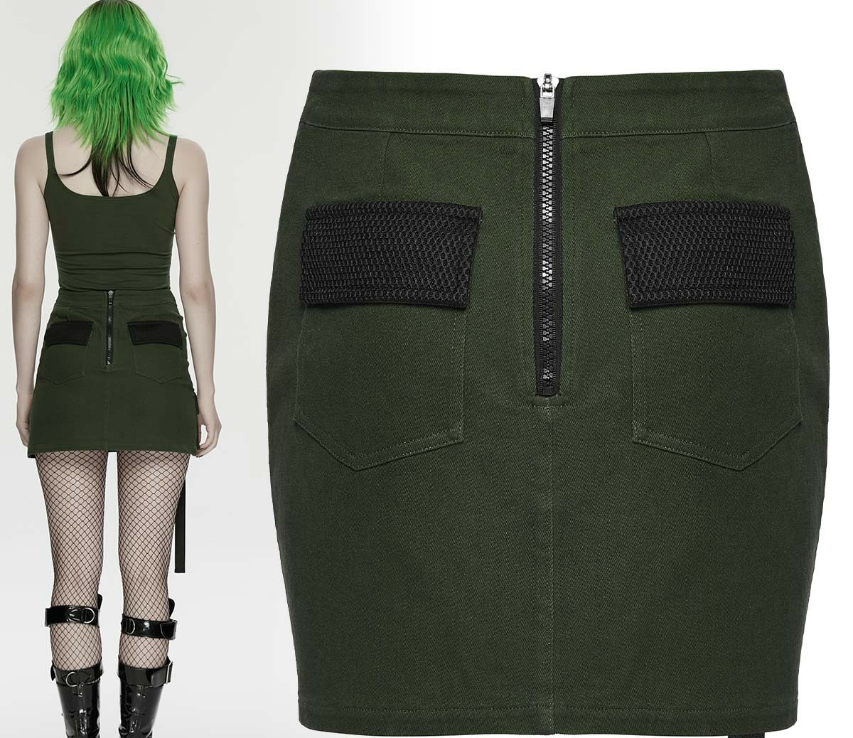 urban-recon-green-mini-skirt-wq-941bk-gr (1)