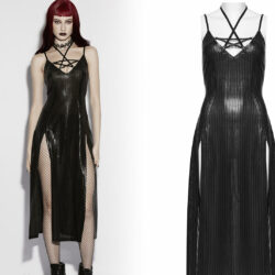Night's Shimmer Fetish Dress