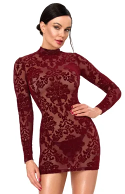 Masquerade Spitzen-Kleid