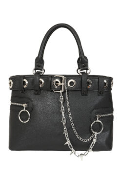 Handtasche "Chain Reaction", black