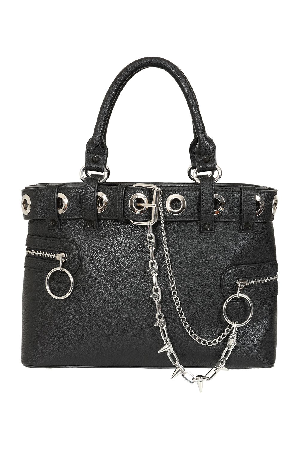 Handtasche "Chain Reaction", black