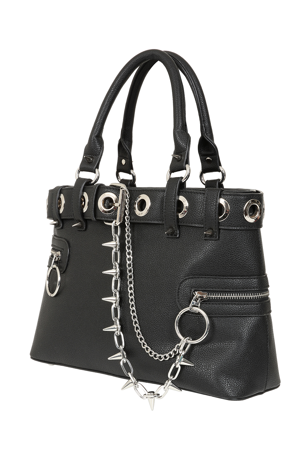 Handtasche "Chain Reaction", black – Bild 2