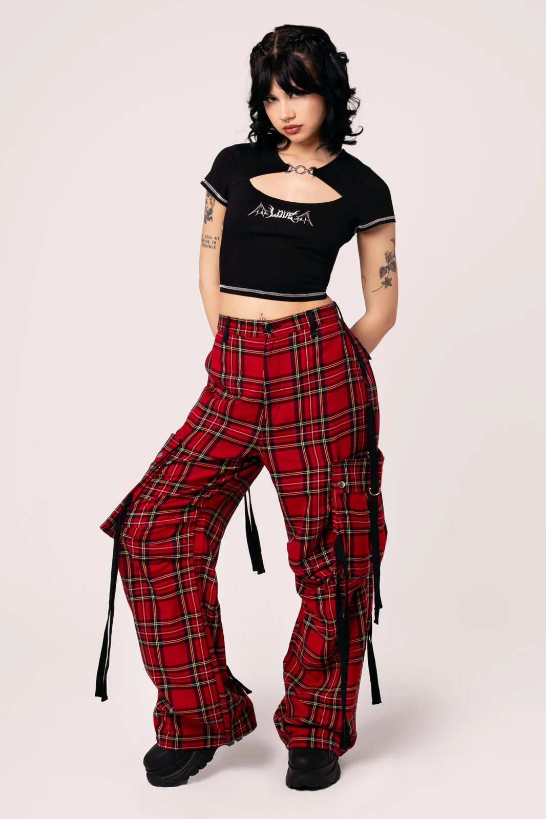 Nihilist Tartan Trouser