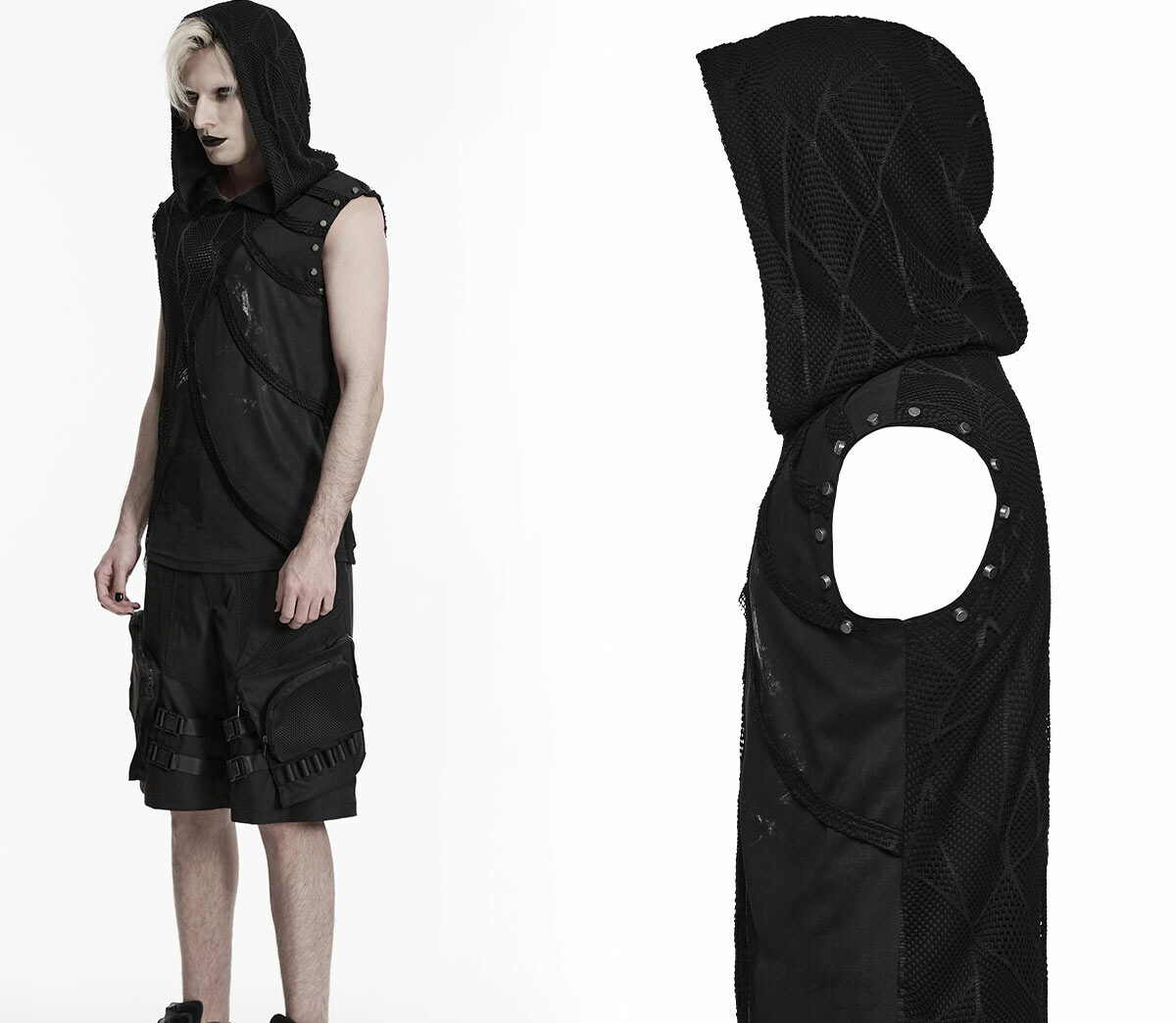Alien Grid Onyx Tank Top – Bild 3